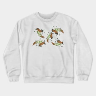 Korok Axolotl 2 Pattern Crewneck Sweatshirt